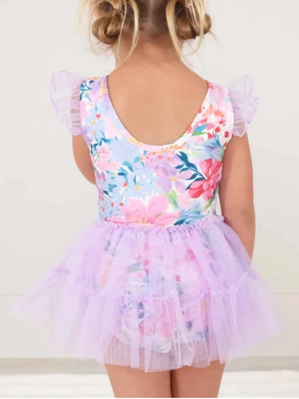 Caden Lane Ruffle Skirt Leotard NWT - Picture 3 of 4